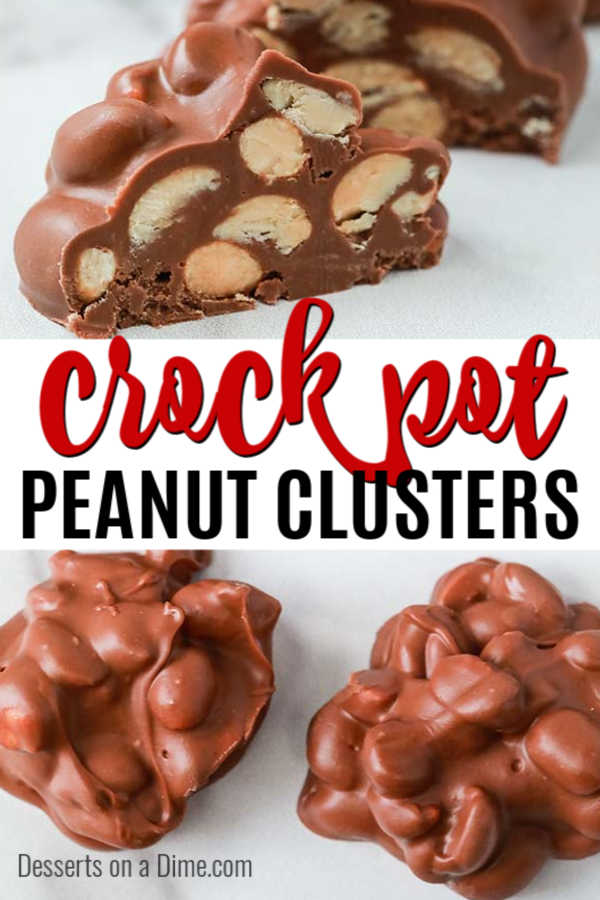 Crockpot Peanut Clusters Recipe Only 5 ingredients!