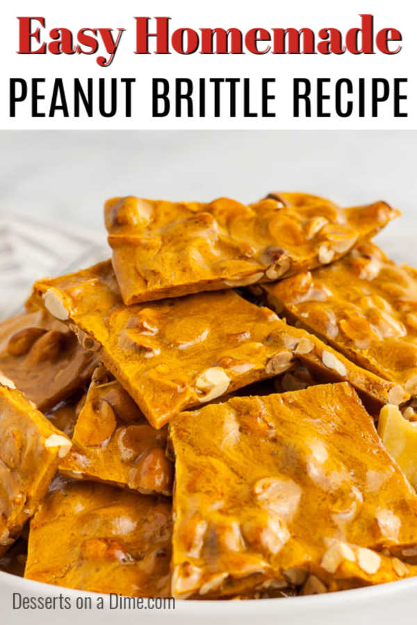 Homemade Peanut Brittle Recipe the best homemade peanut brittle