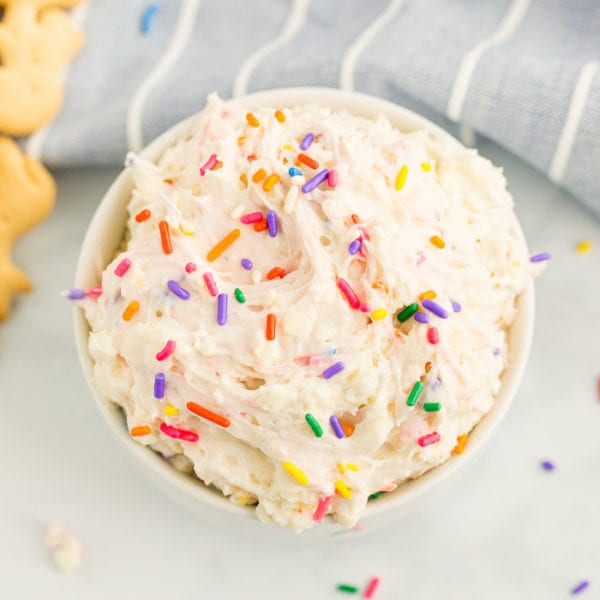 Cake Batter Dip Recipe 4 Ingredient Funfetti Dip