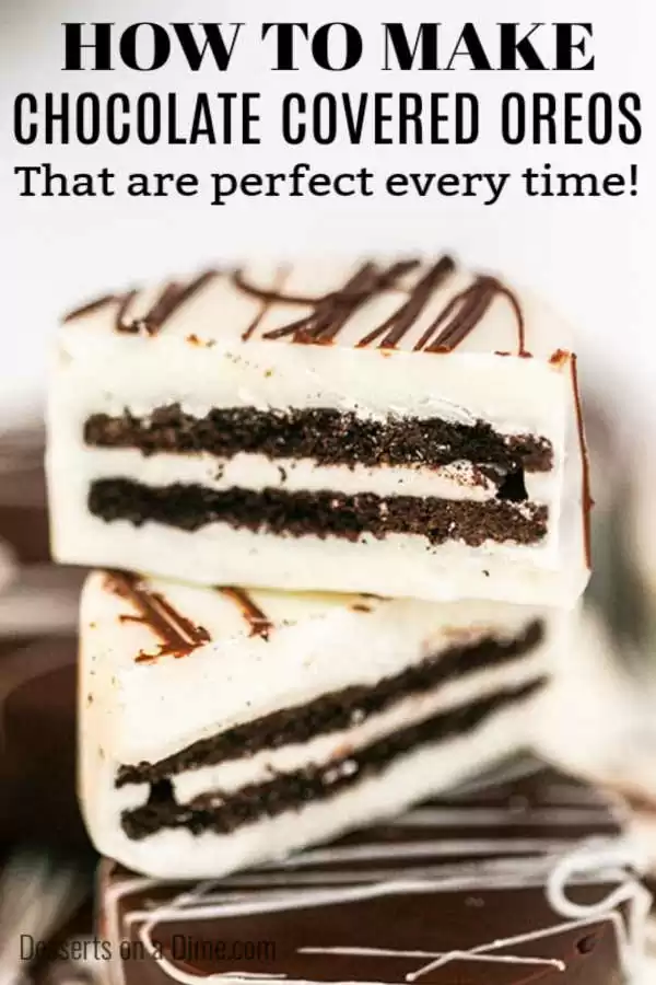 How to make chocolate covered oreos Only 3 ingredients!