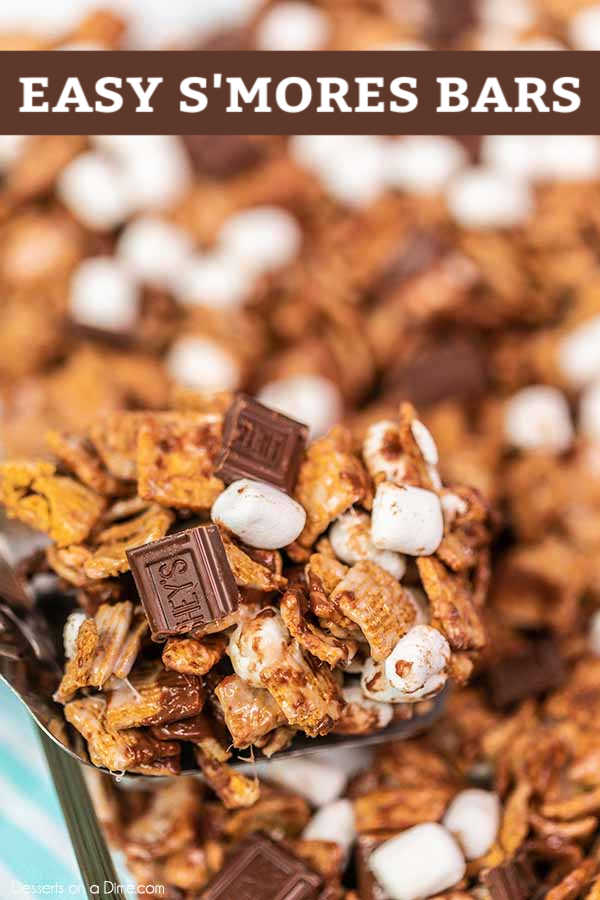Golden Graham S'mores Bar Recipe easy s'mores treats