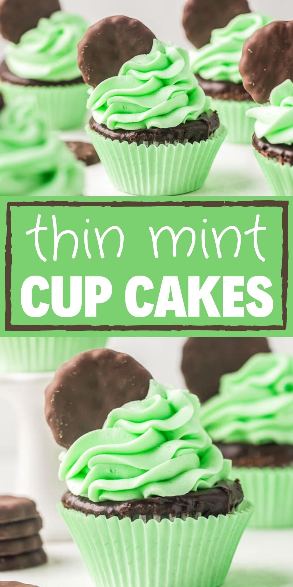 Thin mint cupcakes recipe - How to make thin mint cupcakes