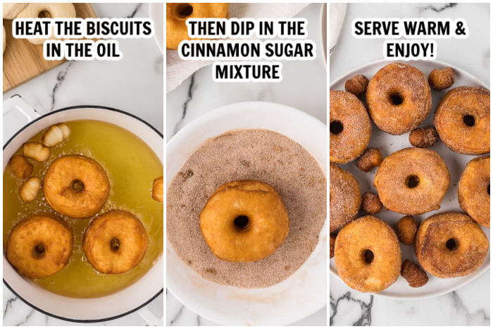 Easy Canned Biscuit Donuts Recipe Only 4 Ingredients