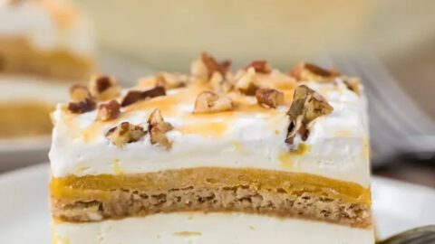 Pumpkin Lasagna - Desserts on a Dime
