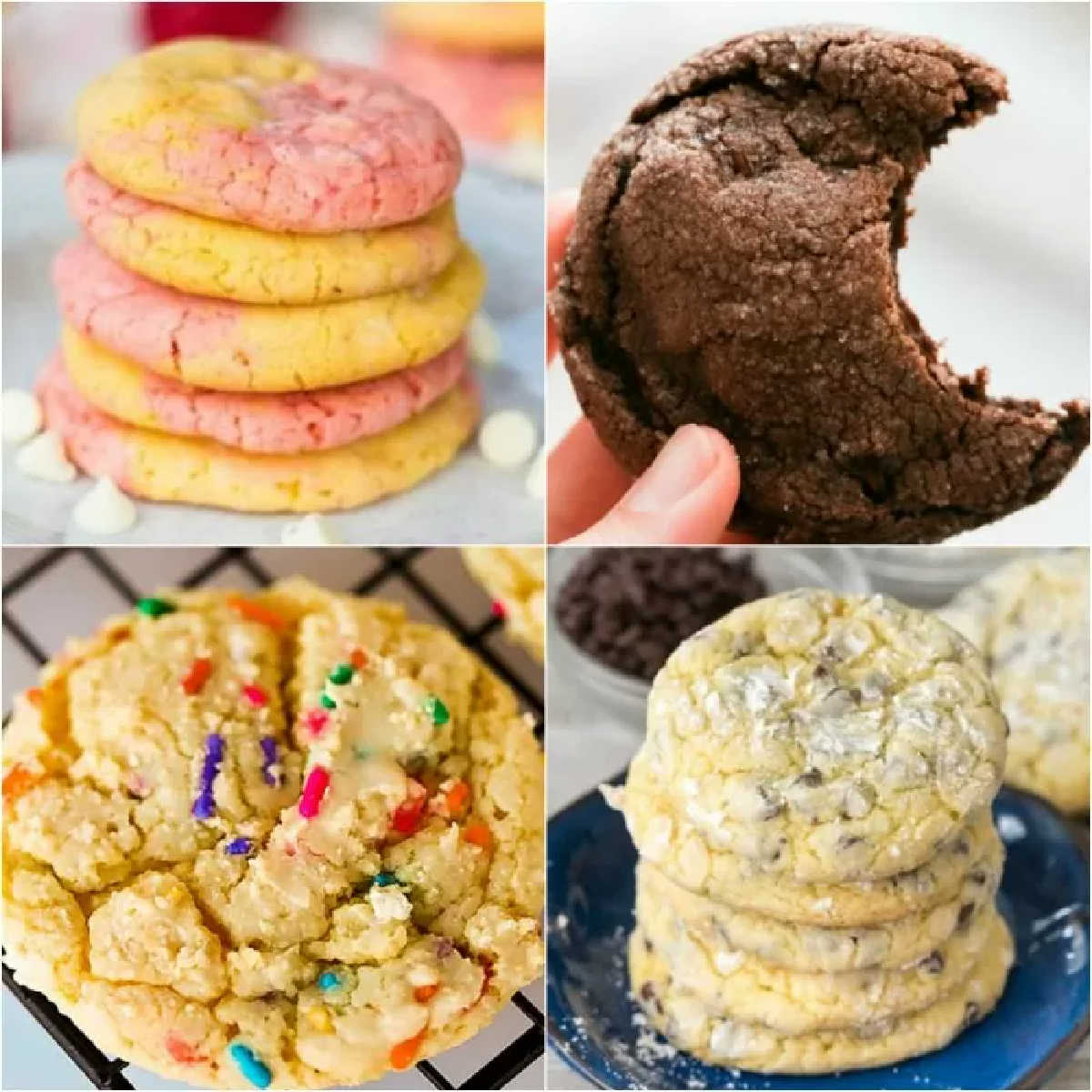Best Cake Mix Cookie Recipes Desserts on a Dime