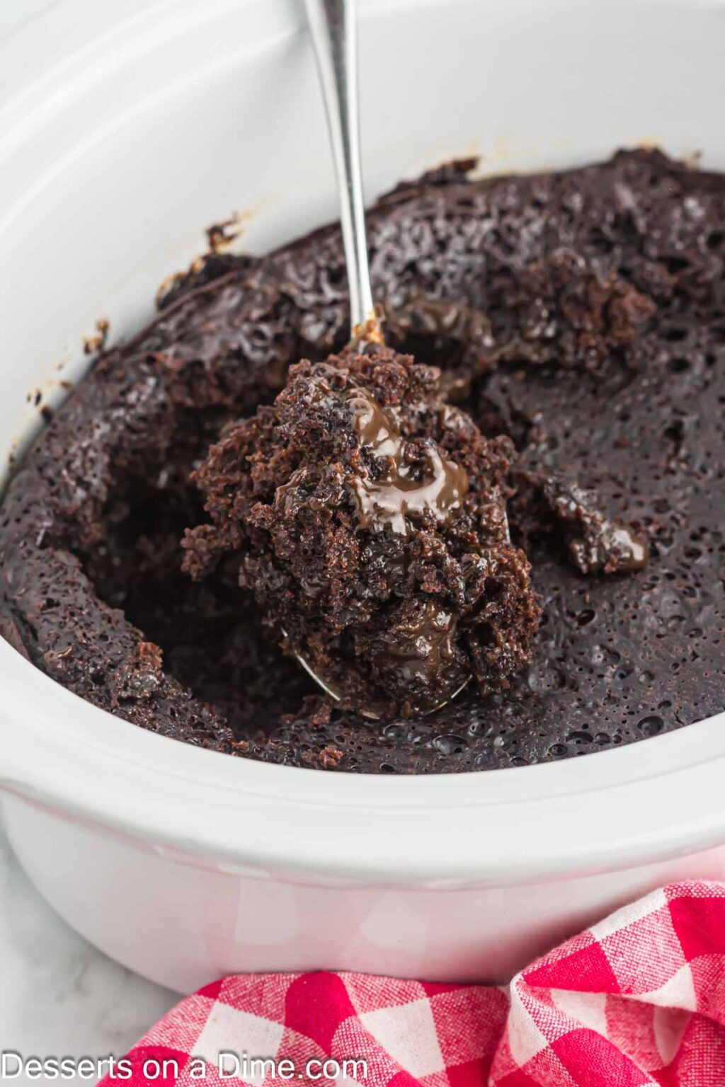 Slow Cooker Chocolate Lava Cake