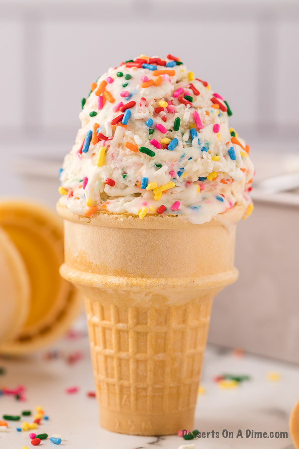 Birthday Cake Flavored Ice Cream Birthday Cake Flavored Ice Cream