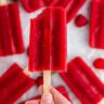 Raspberry Popsicle Recipe, Only 3 ingredients