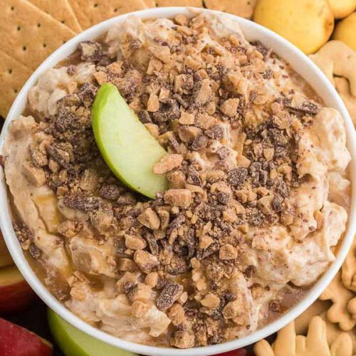 Caramel Apple Cheesecake Dip The Best Dessert Dip