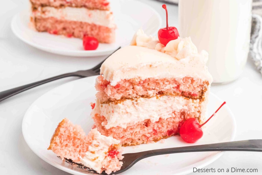 Cherry Chip Cake Recipe Desserts on a Dime