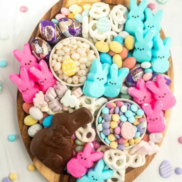 Easter Candy Charcuterie Board