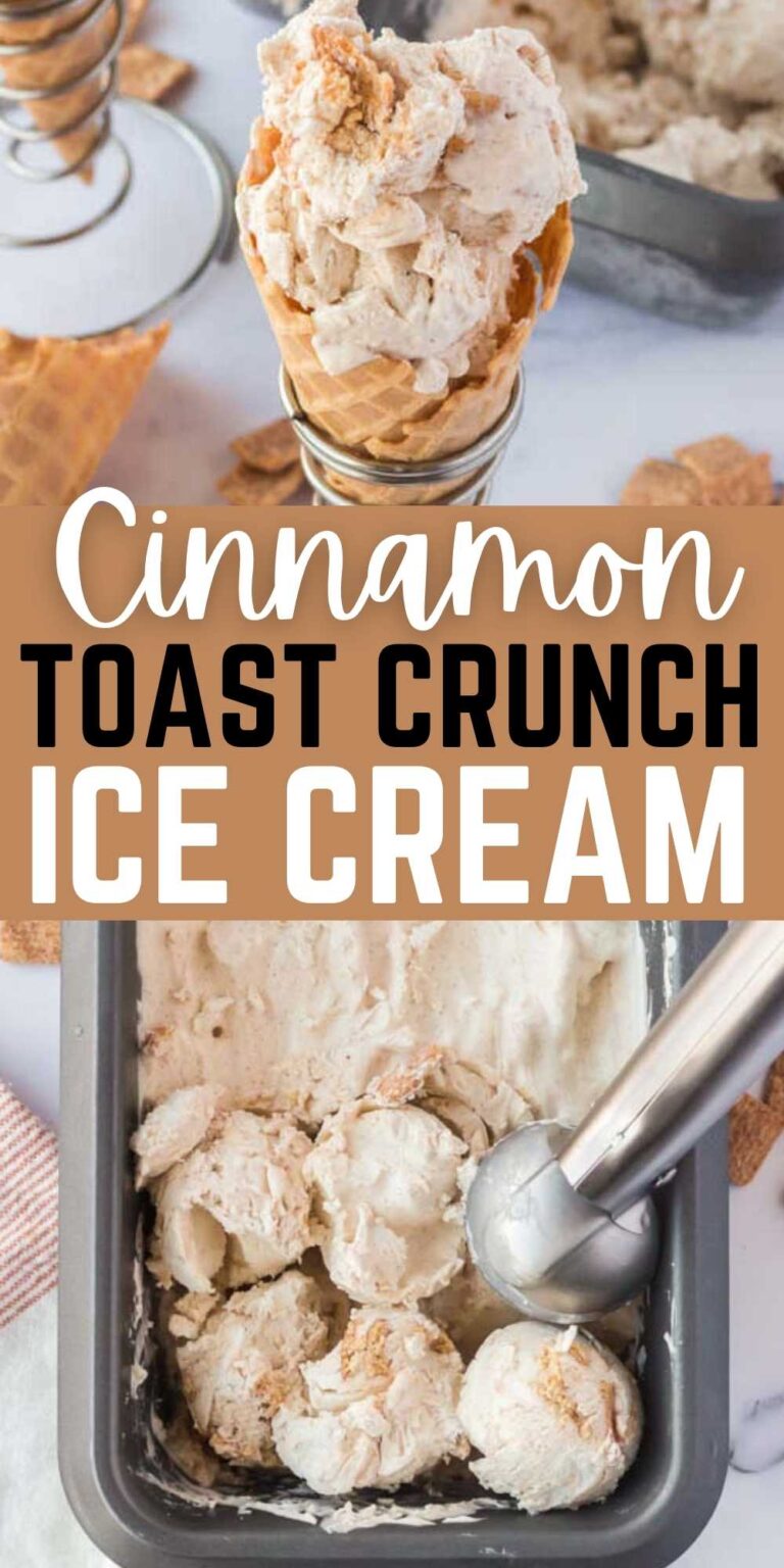Cinnamon Toast Crunch Ice Cream No Churn Recipe