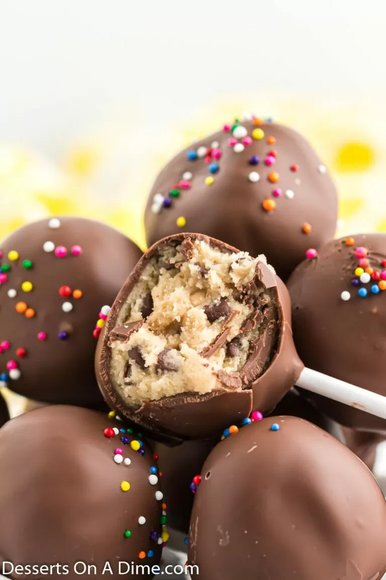 Cookie Dough Cake Pops