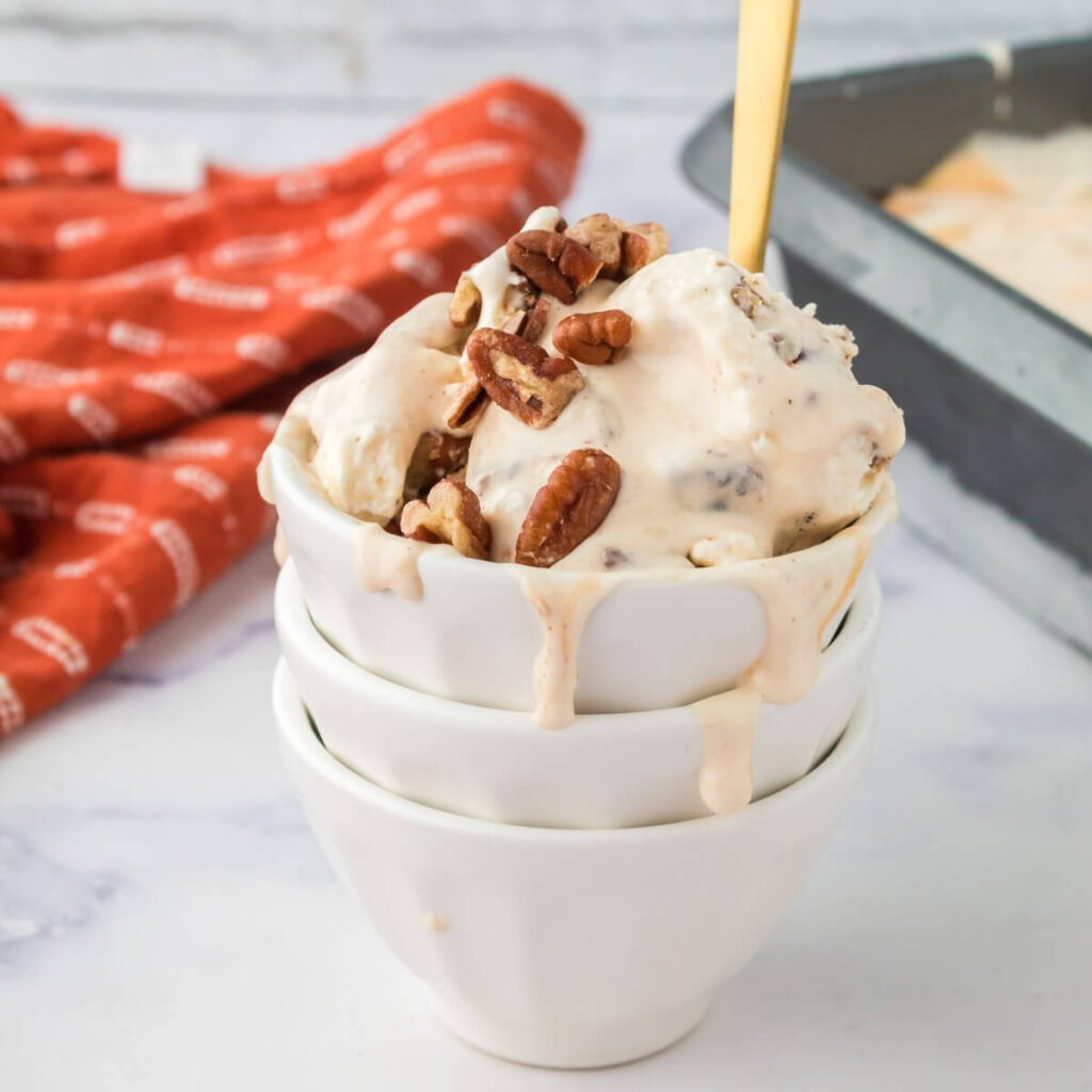 Pecan Praline Ice Cream Recipe Desserts on a Dime