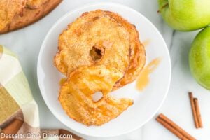 Deep Fried Apples Recipe - Desserts On A Dime