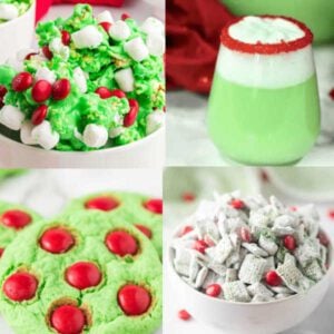 Grich desserts in a collage.