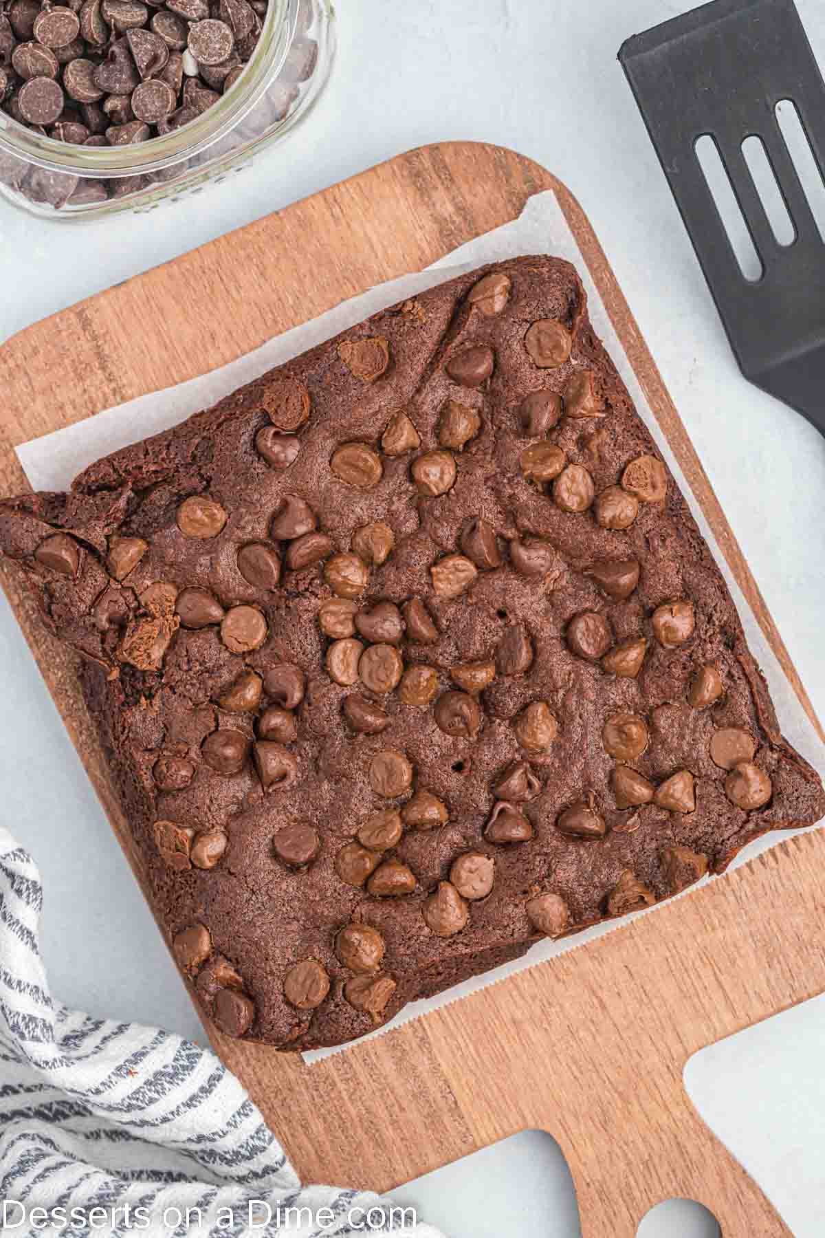 Air Fryer Brownies Desserts on a Dime
