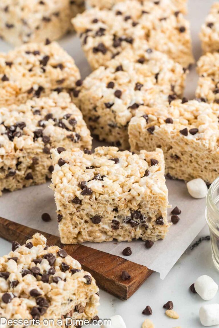 Amazing Chocolate Chip Rice Krispie Treats Photos