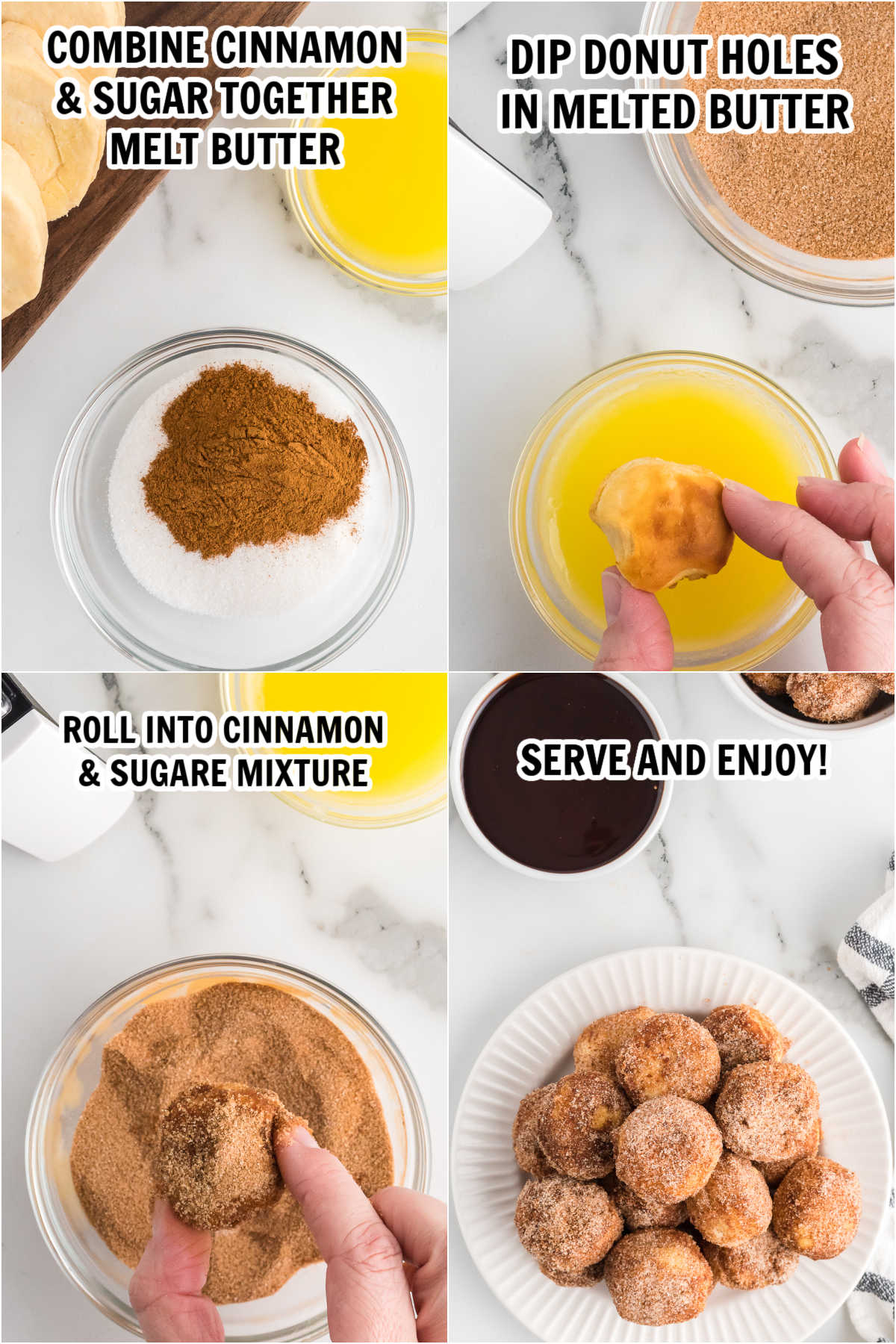 Air Fryer Donut Holes Easy air fryer donut holes with biscuits