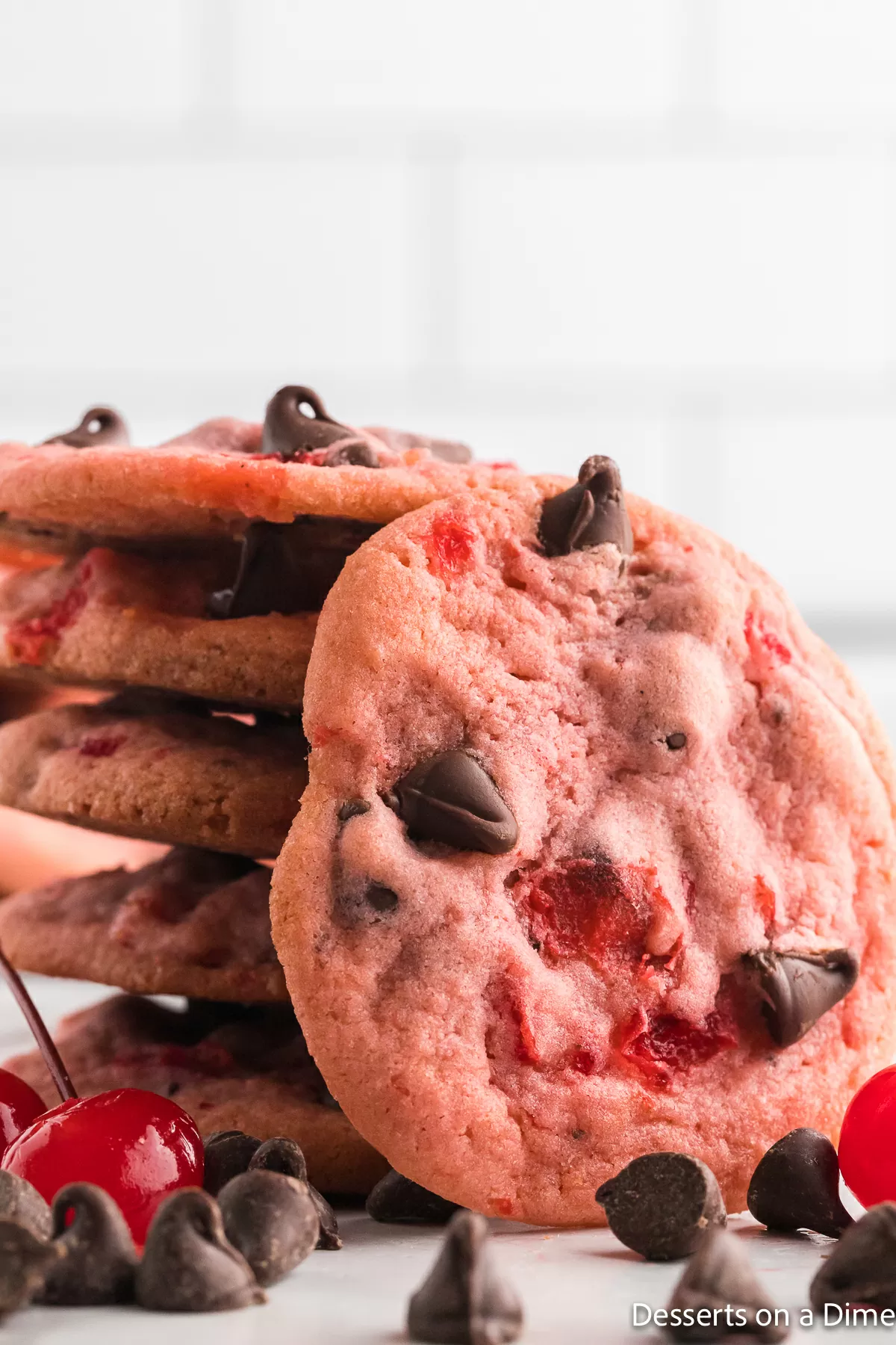 Cherry Chocolate Chip Cookies Chocolate Chip Cherry Cookies
