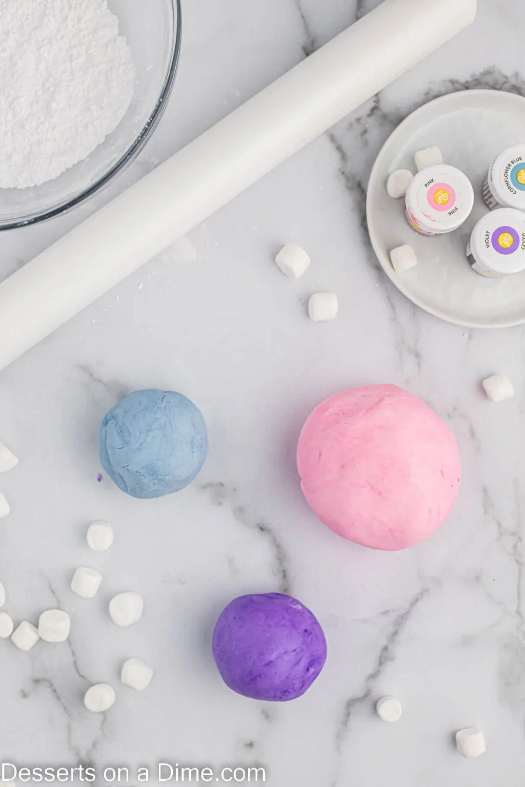 Marshmallow Fondant Recipe Desserts on a Dime