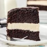 Ding Dong Cake with vanilla cream filling and chocolate frosting, perfect for celebrations.