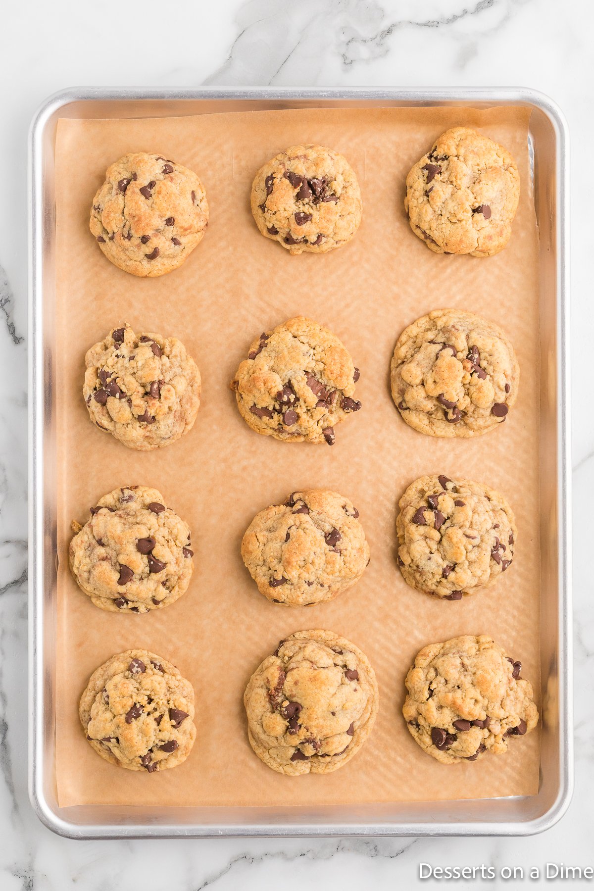 Cookies baked and cooking. 