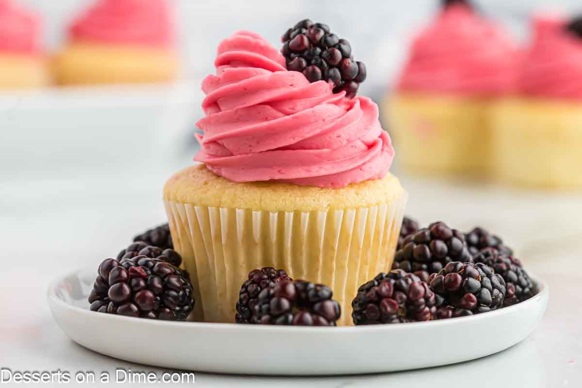 Blackberry Buttercream Frosting