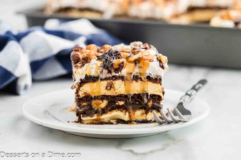 Snickers Ice Cream Cake Easy snickers ice cream cake recipe