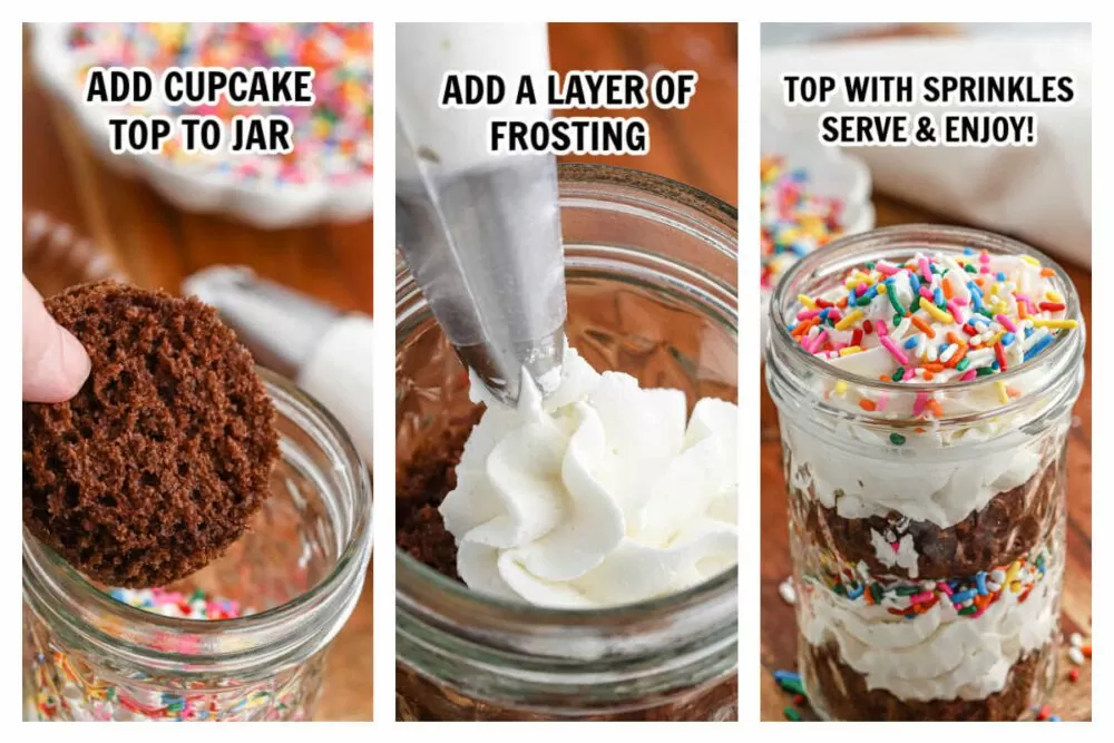 Cupcake in a Jar Recipe Mason Jar Cupcakes