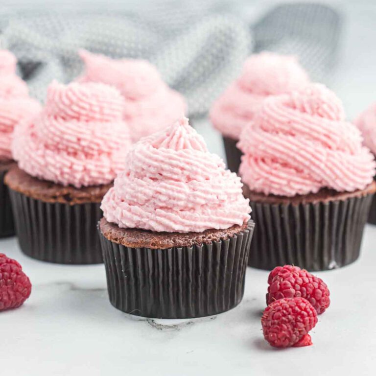 Revolution Raspberry Icing Raspberry Frosting - Desserts on a Dime