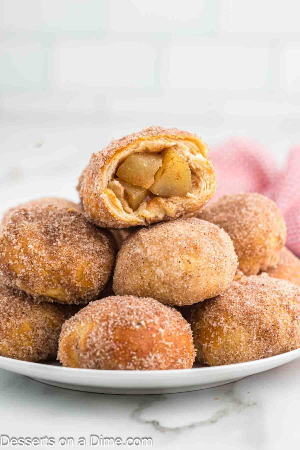 Air Fryer Apple Pie Bombs Desserts on a Dime