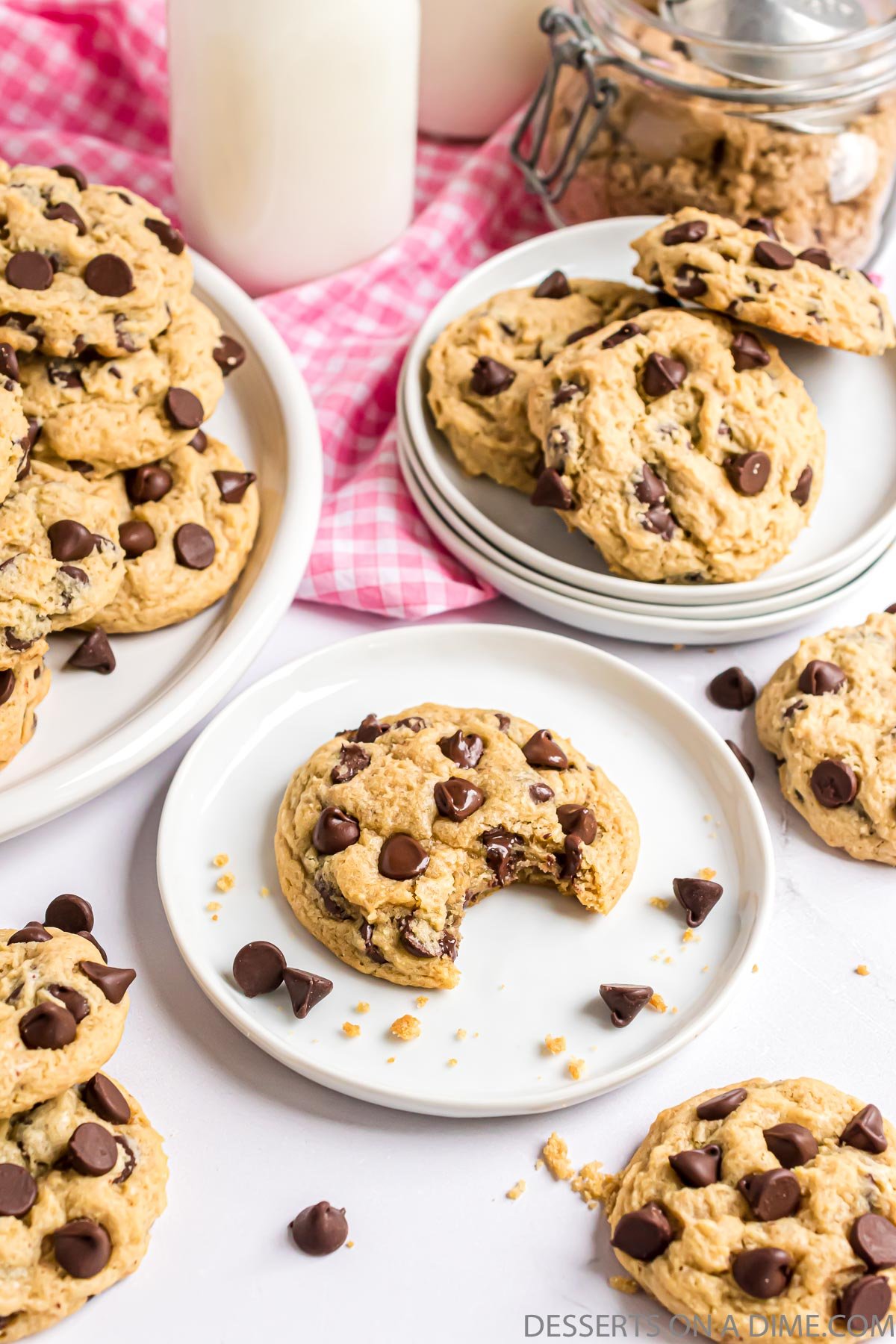 Cream Cheese Chocolate Chip Cookies Soft and Delicious