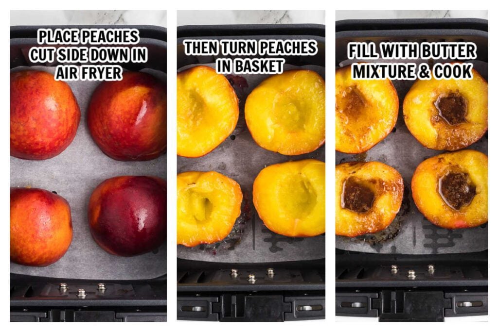 Air Fryer Peaches Desserts On A Dime