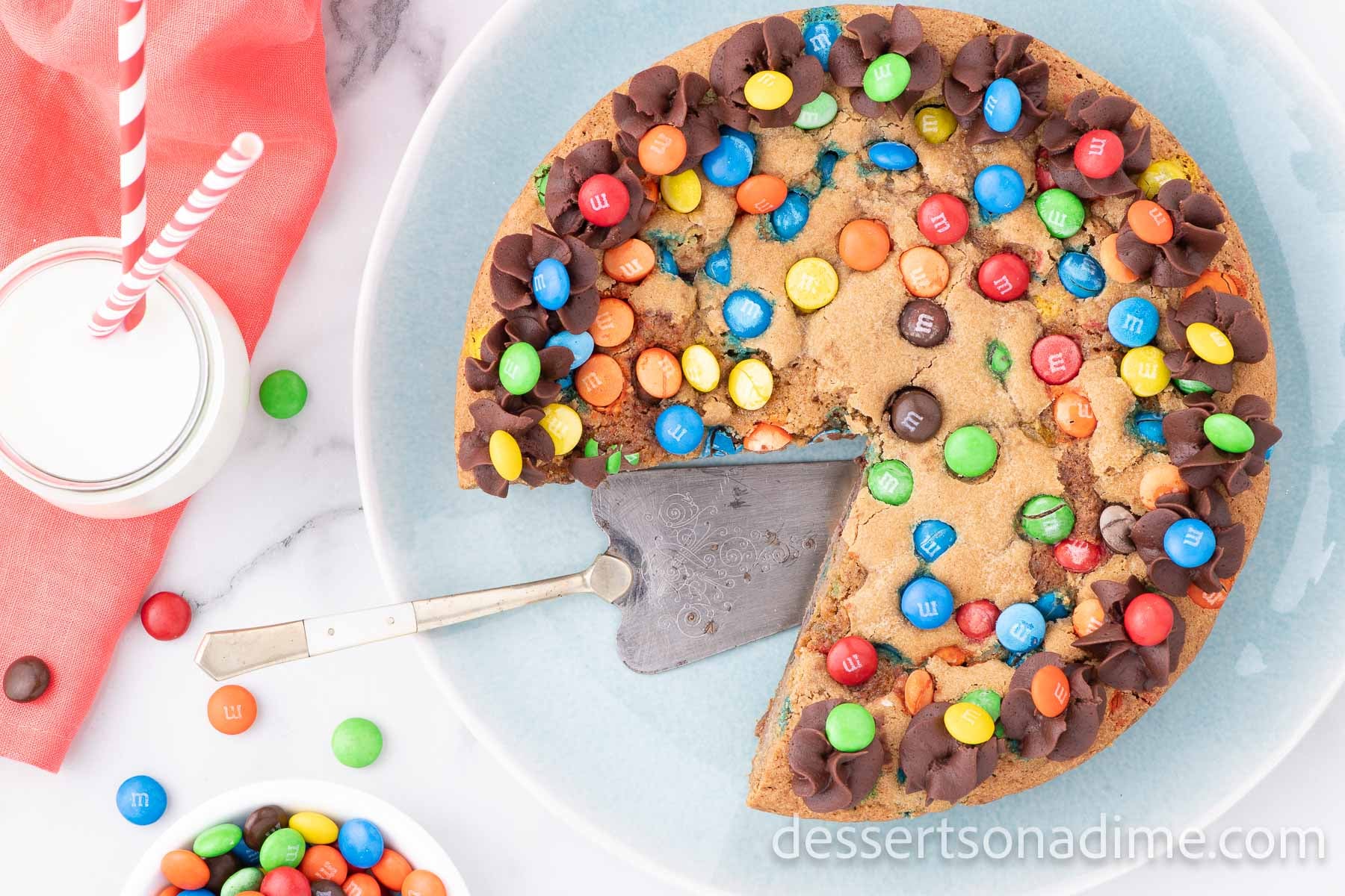 M M Cookie Cake Recipe