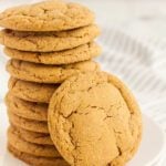 Stacks of gingerbread cookies.