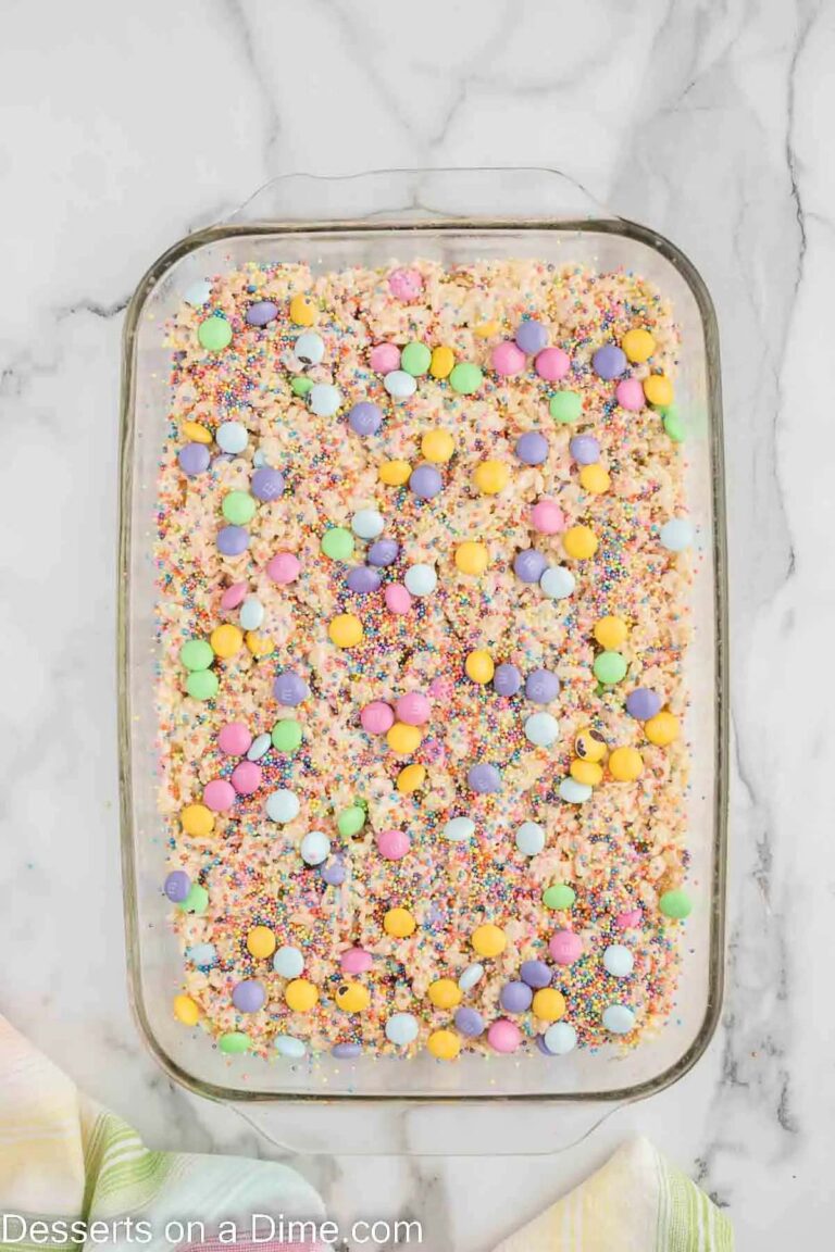 Easter Rice Krispie Treats - Festive Easter Dessert