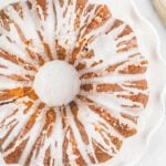 Sock it to me cake on a platter.