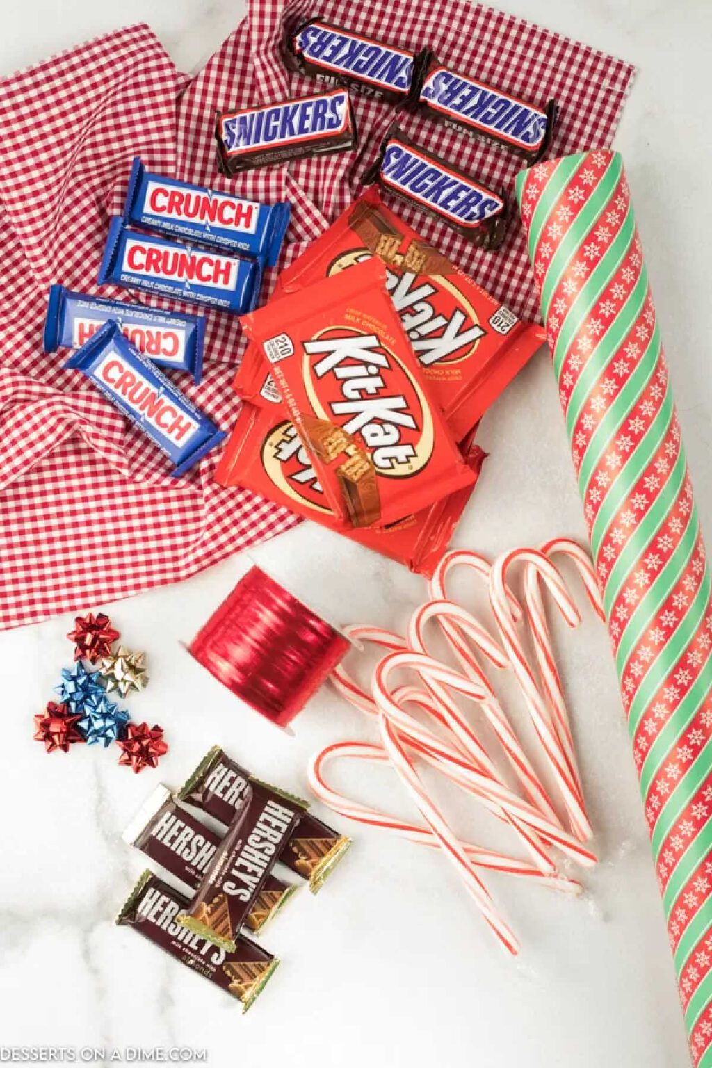 Candy cane sleighs - How To Make Candy Cane Sleighs