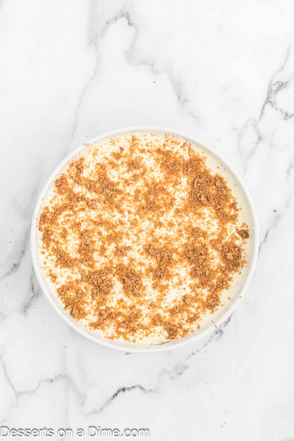 More brown sugar mixture sprinkled on top. 