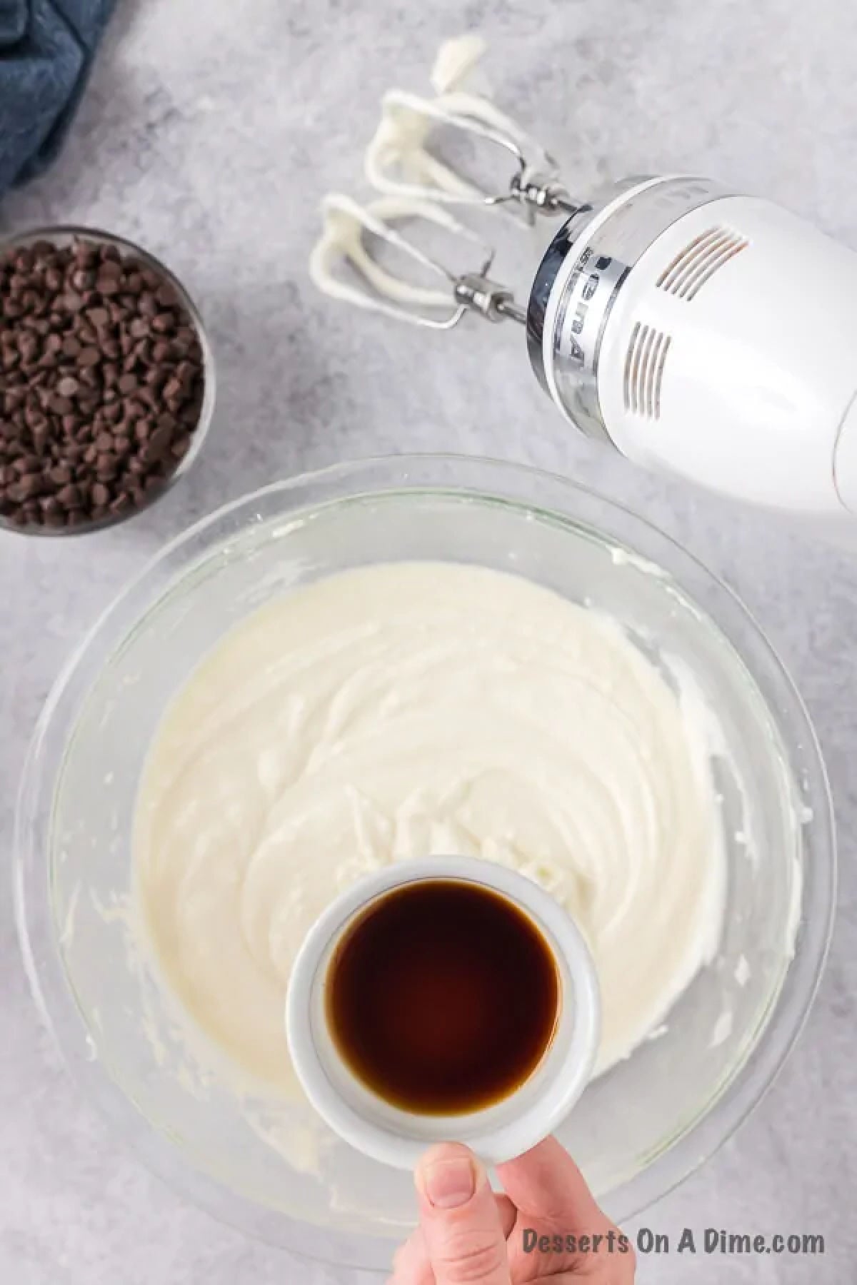 Vanilla in bowl. 
