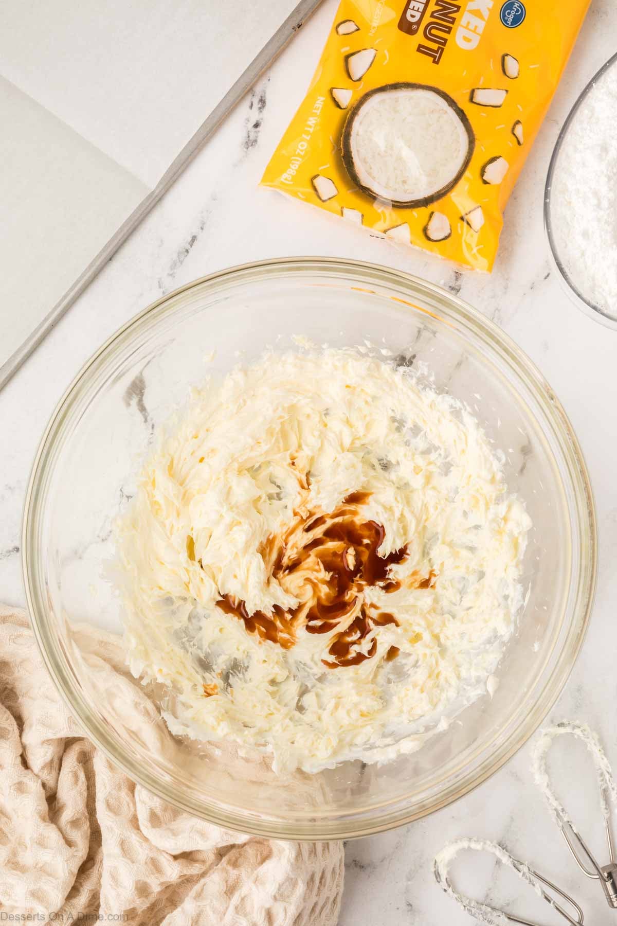 Butter and cream cheese combined. 