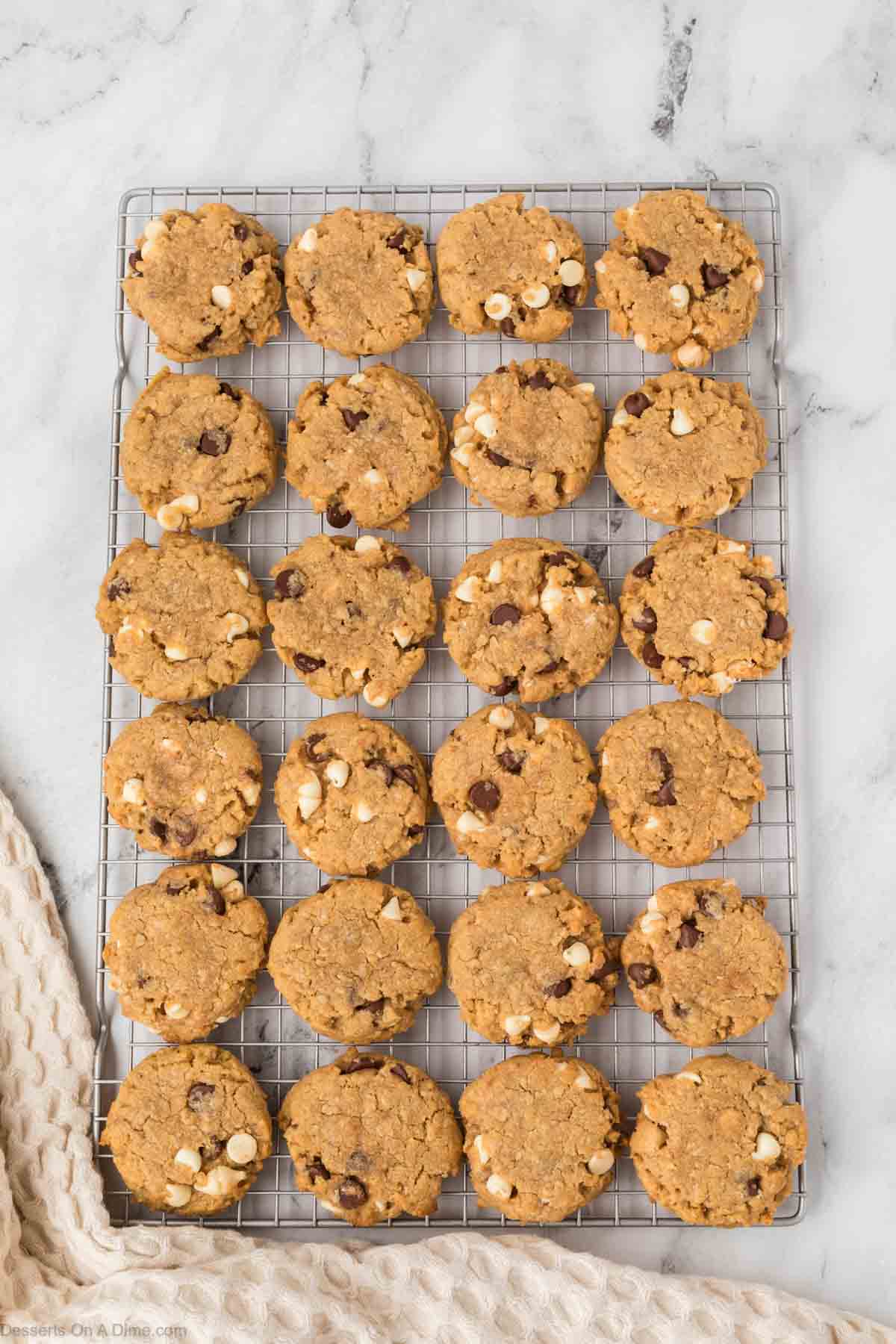 Marry me Cookies cooling on wire rack. 