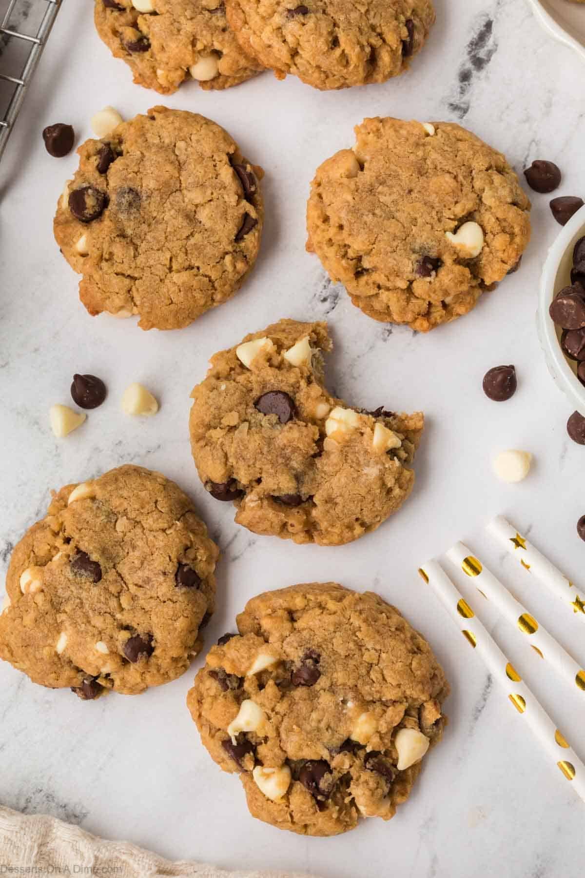 Marry Me Cookies arranged together. 